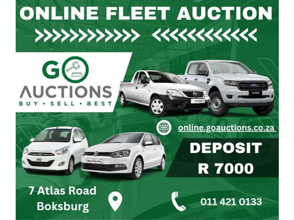 Online Fleet Auction 06 Nov 23 - 09 Nov 23